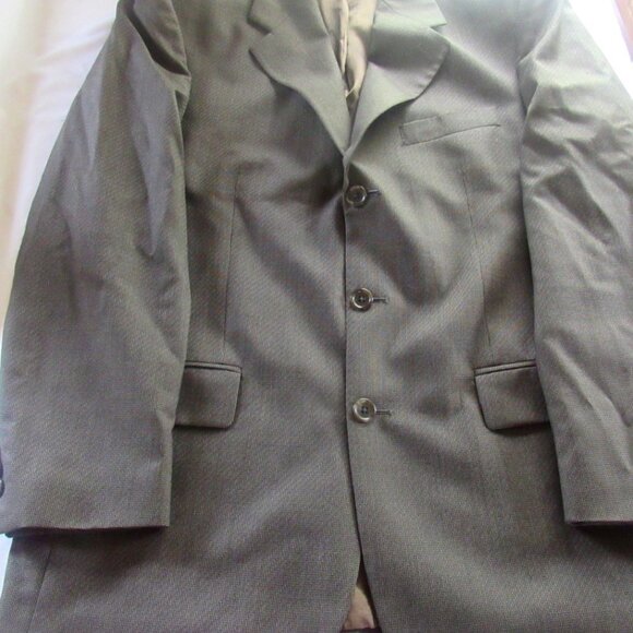 Chaps Ralph Lauren Houndstooth Jacket 40R Vintage 70's 100% Pure Wool  A-1115 - Picture 3 of 9